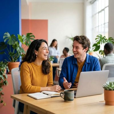 Leon Consulting talent advisory partners collaborating with senior software engineer